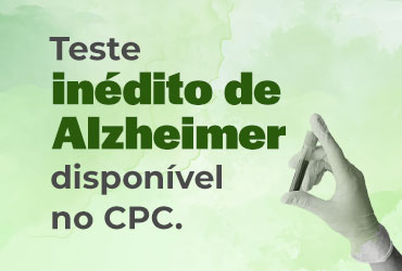 Teste inédito no Brasil para diagnóstico de Alzheimer agora no CPC!